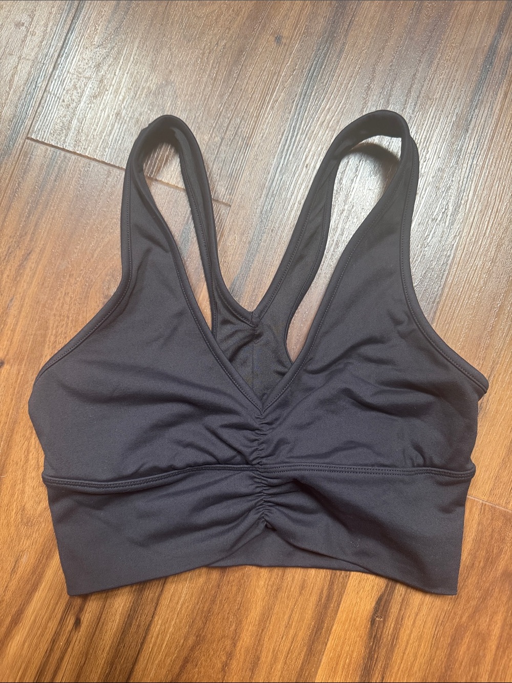 Alo black wild thing bra small